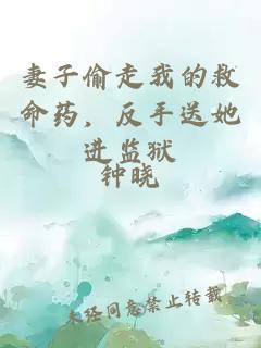 妻子偷走我的救命药，反手送她进监狱